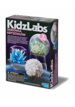 KidzLabs Hodowla kryształów 3 wzory