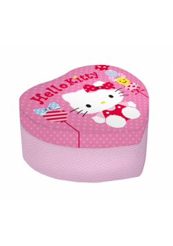 Pudełko na biżuterię z lusterkiem PU Hello Kitty HK50035