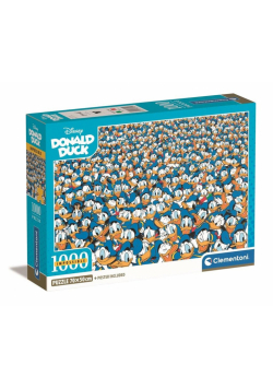 Puzzle 1000 Compact Impossible Puzzle! Donald Duck