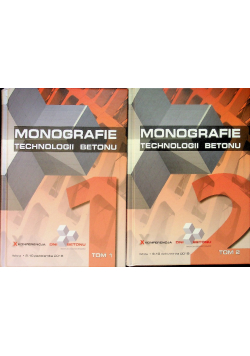 Monografie technologii betonu Tom I i II