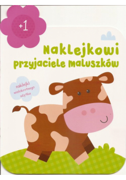 Naklejkowi przyjeciele maluszków +1 - Krówka