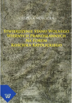 Stwierdzenie stanu wolnego wiernych prawosławnych