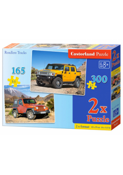 Puzzle Samochody terenowe 165 i 300 2w1