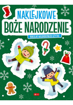 Naklejkowe Boże Narodzenie