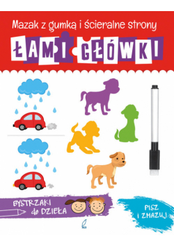 Łamigłówki Książka z mazakiem
