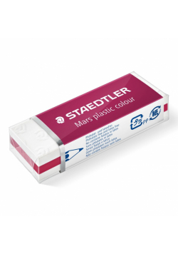 Paczka Gumka techniczna Mars Plastic różowa Staedtler 20 szt.
