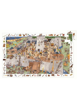 Puzzle Observation 100 Oblężony zamek