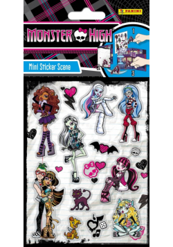 Naklejki Monster High Scene Mini