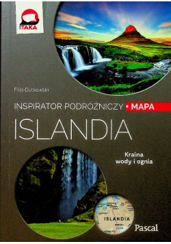 Islandia Inspirator podróżniczy z mapą