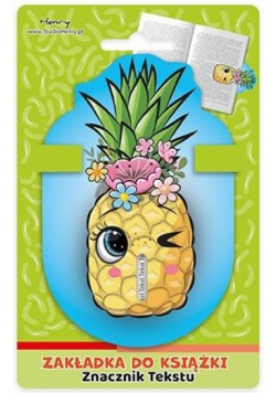 Zakładka znacznik tekstu ananas
