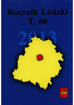 Rocznik łódzki Tom 60
