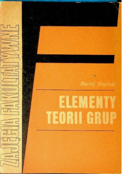 Elementy teorii grup