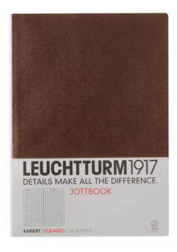 Notatnik A4 Leuchtturm1917 w kratkę tabaka