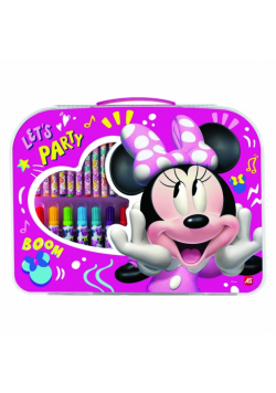 Zestaw artystyczny w walizce Minnie