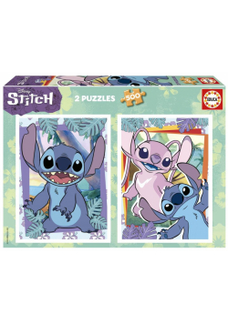 Puzzle 2x500 Lilo i Stich