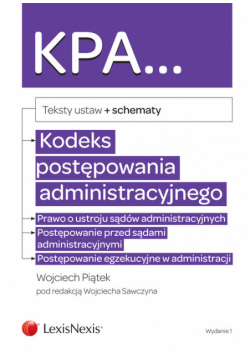 Kodeks postępowania administracyjnego. Prawo o ustroju sądów administracyjnych Postępowanie przed sąd