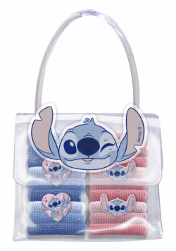 Gumki do włosów w torebce Stitch D06612MC 18szt.