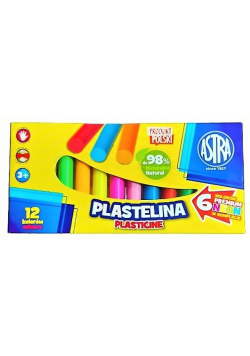 Plastelina Astra 12 kolorów