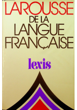 Larousse de la langue francaise