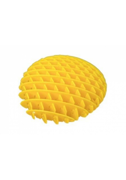 Gniotek antystresowy żółty 10cm