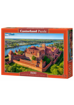 Puzzle 500 View of The Malbork Castle, Poland
