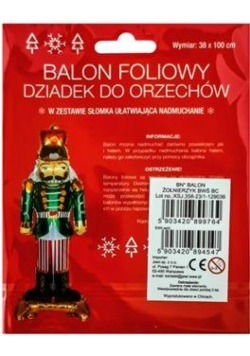 Balon dziadek do orzechów