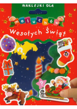 Naklejki dla maluchów Wesołych Świąt