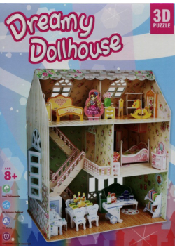 Puzzle 3D Dreamy Dollhouse Domek dla lalek
