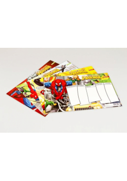 Plan lekcji z magnesem Spiderman mix