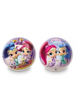 Piłka gumowa Shimmer and Shine 230mm różne rodzaje