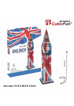 Puzzle 3D Zegar Big Ben