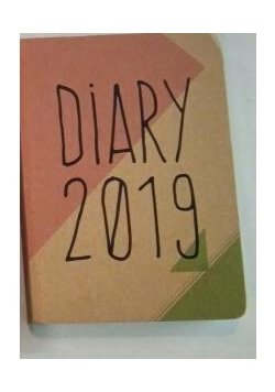 Kalendarz 2019 Kraft A5 Diary ANTRA