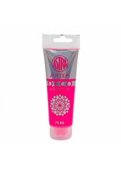 Farba akrylowa Deco Artea 75 ml tuba neonowy różowy