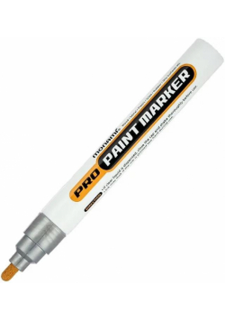 Marker ProPaint srebrny (12szt) MONAMI
