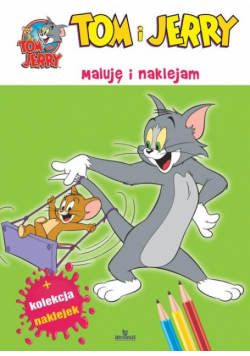 Tom i Jerry Maluję i naklejam