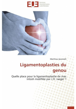 Ligamentoplasties du genou