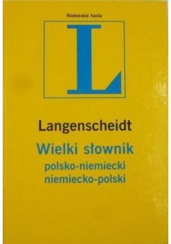 Wielki słownik polsko - niemiecki niemiecko - polski