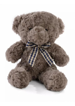Miś siedzący brązowy 25cm