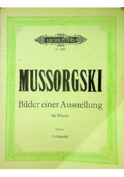 Mussorgski bilder einer