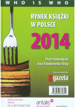 Rynek książki w Polsce 2014 Who is who