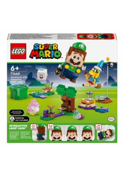 LEGO(R) SUPER MARIO 71440 Przygody z figurką Luigi
