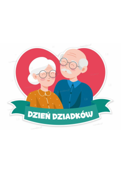 Dekoracja Dzień Babci i Dziadka - Dzień Dziadków