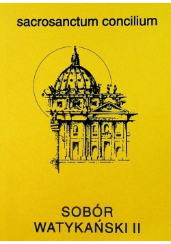 Sacrosanctum concilium Sobór watykański II