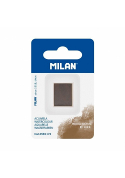 Farba akwarelowa w kostce brązowy MILAN
