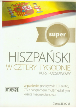 Hiszpański w 4 tygodnie Kurs podstawowy + CD