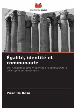 Égalité, identité et communauté