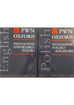 Wielki słownik angielsko polski polsko angielski Tom I i II