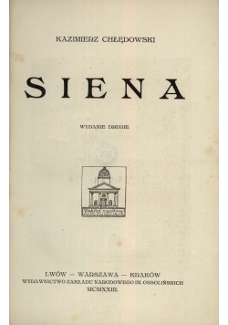 Siena,1923r.
