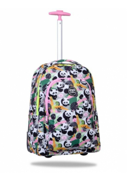 Plecak młodzieżowy na kółkach Coolpack Alan Panda Gang