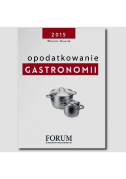 Opodatkowanie gastronomii